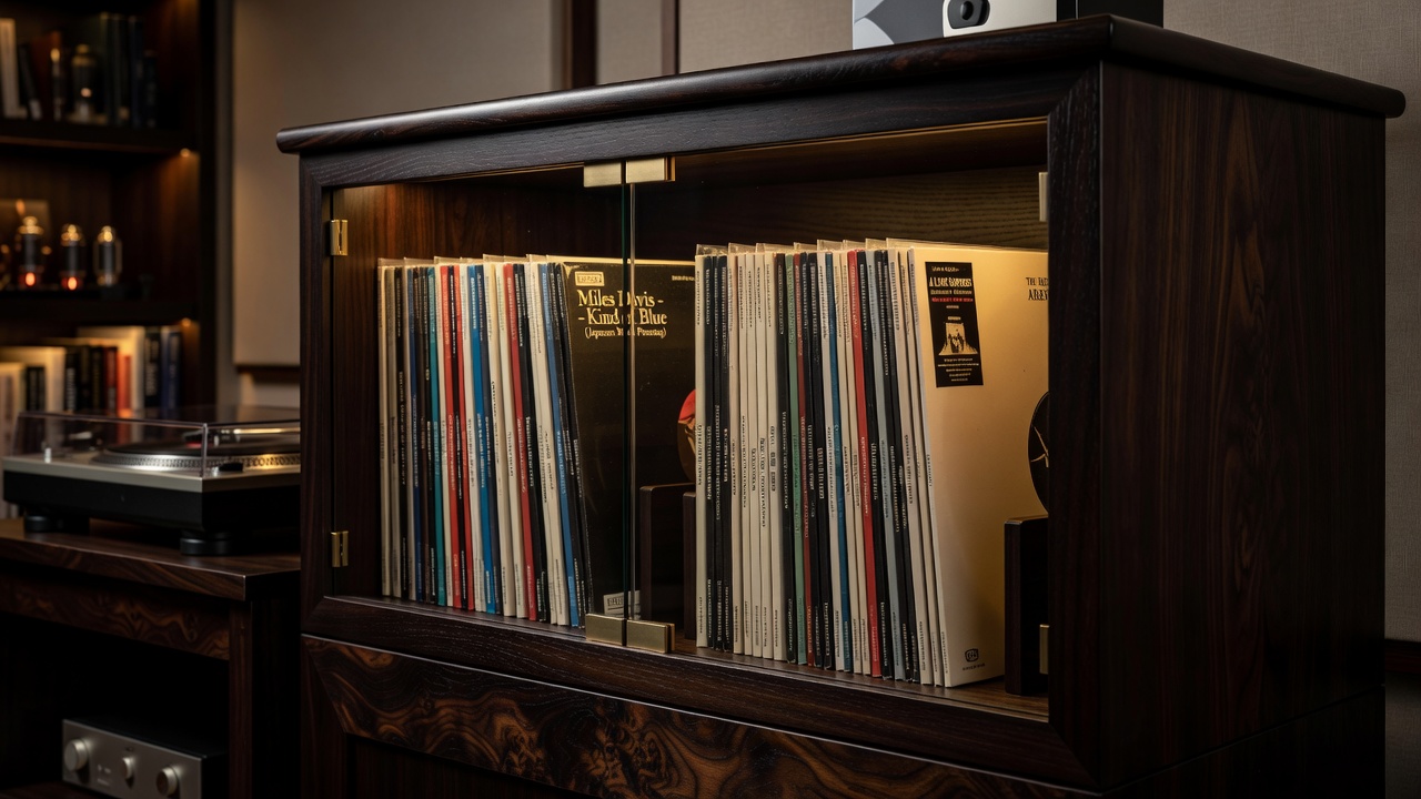 Vinyl Cabinet